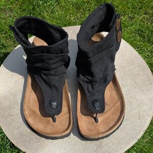 Betula Licensed By BIRKENSTOCK Black Sandals, size 40